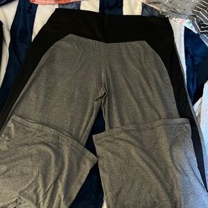365towear, XL, multi colored gray and black wide leg jogger